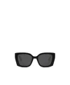 Dior Butterfly Frame Sunglasses In Black
