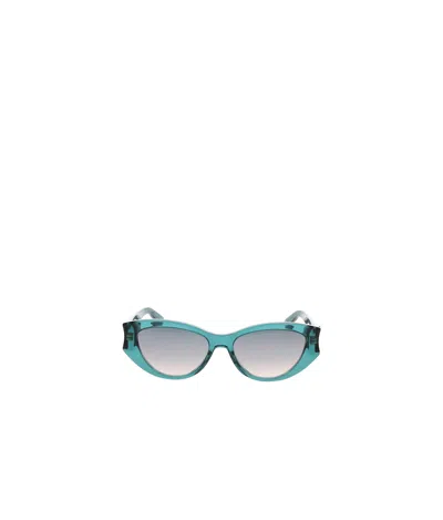 Dior Butterfly Frame Sunglasses In Gray