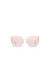 Dior Miss B2u 63mm Oversize Butterfly Sunglasses In Nude
