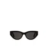 Dior Butterfly Sunglasses With Gold-tone Metal Temples In Black