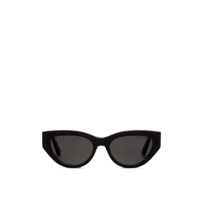Dior Butterfly Sunglasses With Gold-tone Metal Temples In Black