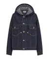 Dior Long-sleeved Casual Jacket In Blue