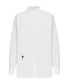Dior Button Long-sleeved Shirt In White