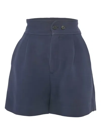 Pre-owned Dior Button Pocket Shorts In Blue