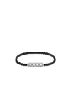 Dior Cannage Braided Leather Bracelet