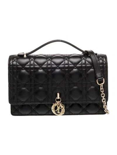 Pre-owned Dior Cannage Miss  2023 In Black