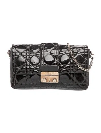 Pre-owned Dior Cannage Miss  In Black
