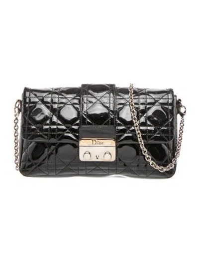Pre-owned Dior Cannage Miss  In Black