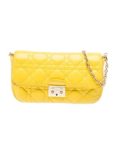 Pre-owned Dior Cannage Miss  In Green
