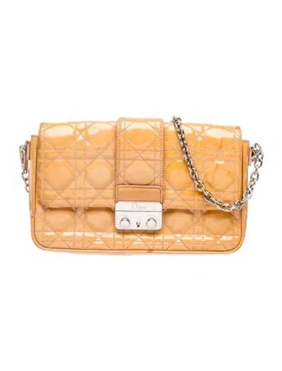 Pre-owned Dior Cannage Miss  In Neutrals