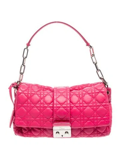 Pre-owned Dior Cannage Miss  In Pink