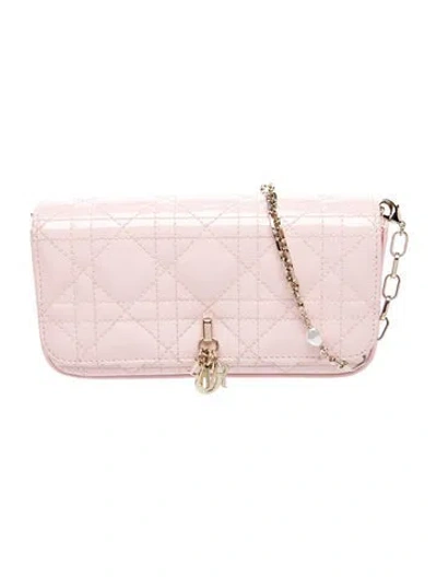 Pre-owned Dior Cannage Miss  Talk Phone 2025 In Pink