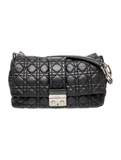 Pre-owned Dior Cannage Miss  Vintage In Black