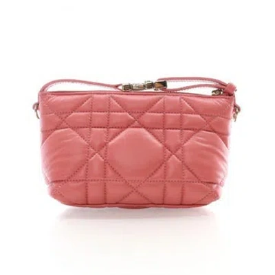 Pre-owned Dior Cannage Nomad 2022 In Pink
