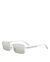 Dior Cannage S2u Rectangular Sunglasses In Green