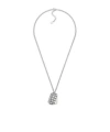 Dior Cannage Plate Pendant Necklace