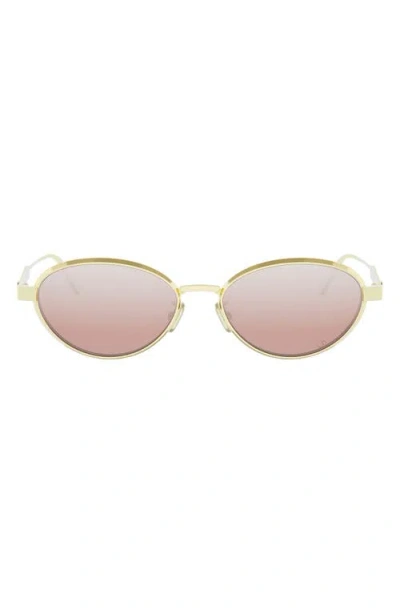 DIOR 'DIORCANNAGE R1U OVAL SUNGLASSES