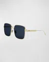 Dior Cannage S1u Sunglasses In Gryo/smk