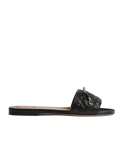 Dior Cannage Slide In Black