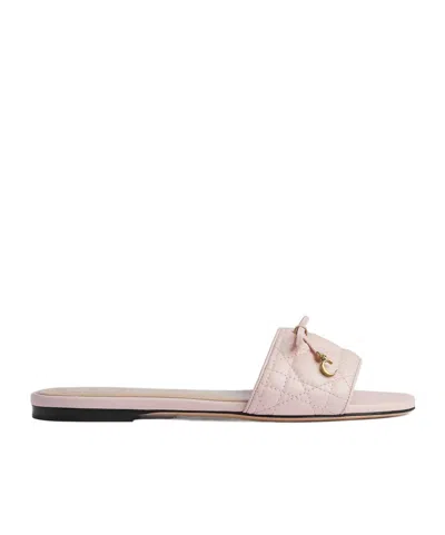 Dior Cannage Slide In Pink