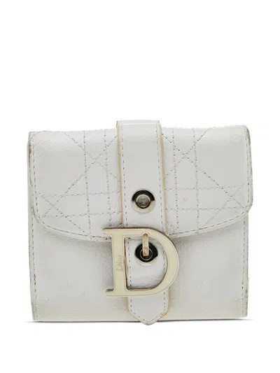 Pre-owned Dior Cannage Wallet