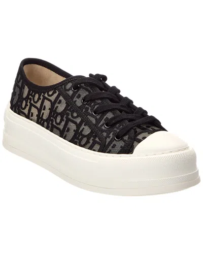 Dior Canvas & Mesh Sneaker In Black