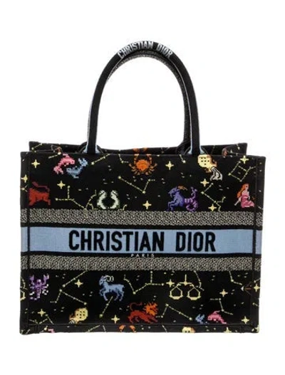 Pre-owned Dior Canvas Book In Black