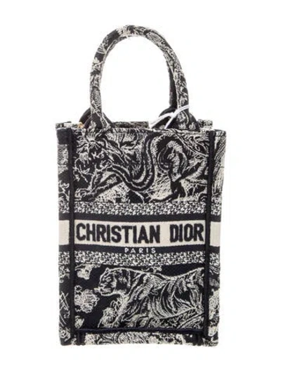 Pre-owned Dior Canvas Book In Blue