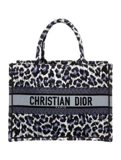 Pre-owned Dior Canvas Book In Blue