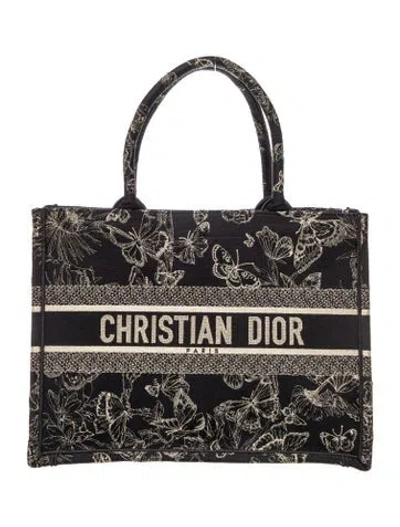 Pre-owned Dior Canvas Book In Blue