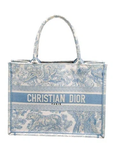 Pre-owned Dior Canvas Book In Green