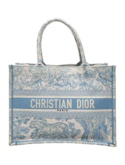 Pre-owned Dior Canvas Book In Green
