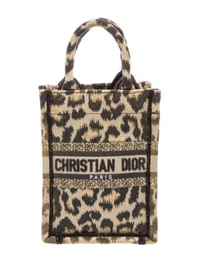 Pre-owned Dior Canvas Book In Neutral