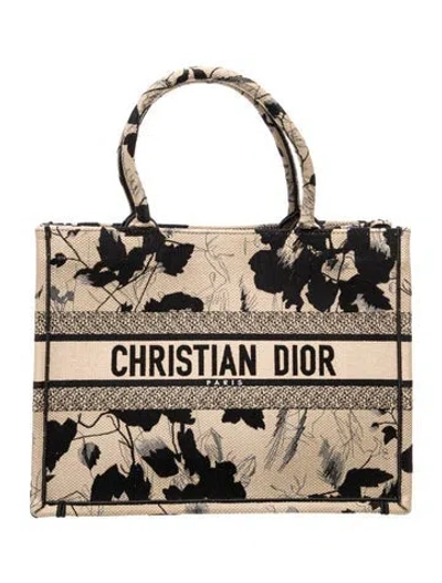 Pre-owned Dior Canvas Book In Neutrals
