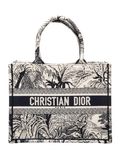 Pre-owned Dior Canvas Book In Neutrals