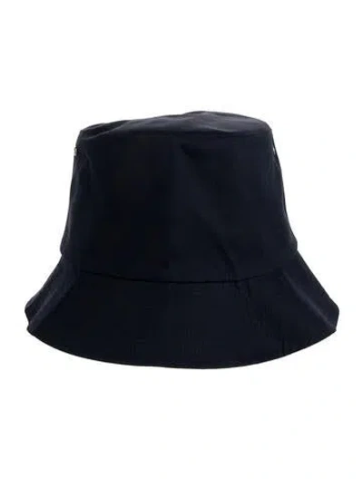 Pre-owned Dior Canvas Bucket Hat In Blue