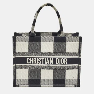 Pre-owned Dior Canvas Medium Book Tote