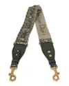 Dior Canvas Oblique Studded Bohemian Shoulder Strap (authentic Pre-loved)