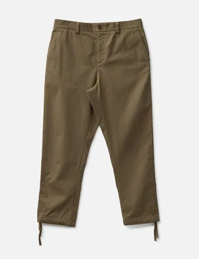 Dior Canvas Pants In Green
