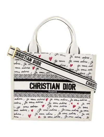 Pre-owned Dior Canvas Tote In Multi