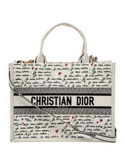 Pre-owned Dior Canvas Tote In Multicolor
