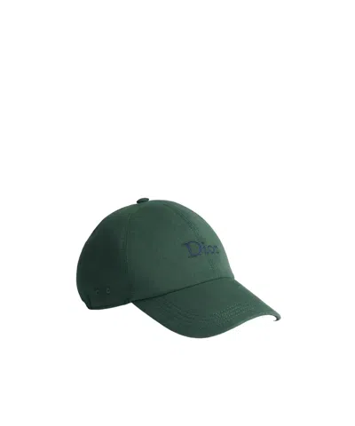 Dior Cap In Green