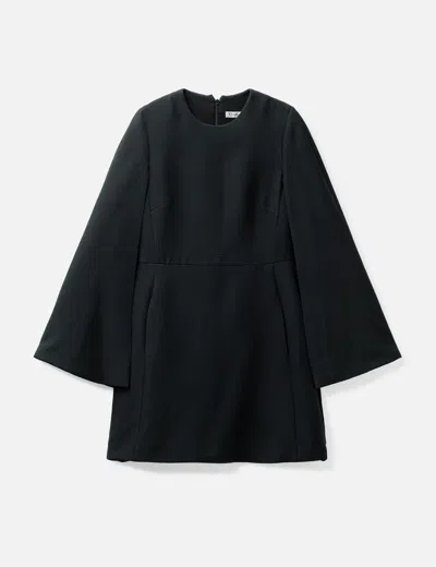 Dior Cape With Dress In Black