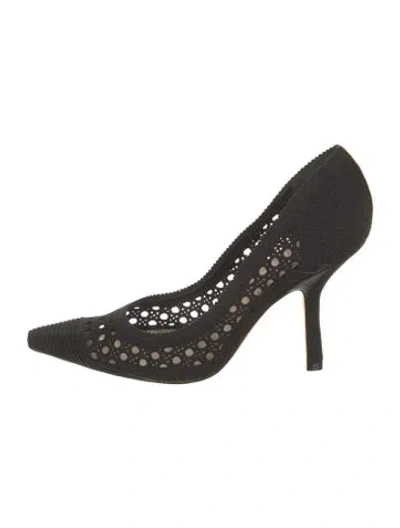 Pre-owned Dior Capture Cannage Pattern Pumps In Black