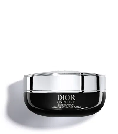 Dior Capture Night Cream In Black