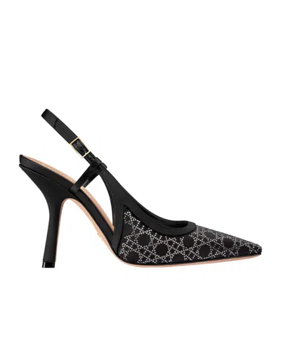 Dior Capture Slingback Pump In Animal Print
