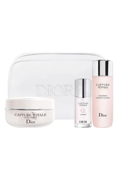 Dior Capture Totale 3-piece Skin-care Set In White