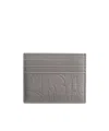 Dior Card Holder In Grey