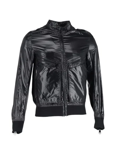 Pre-owned Dior Cargo Bomber Jacket In Black