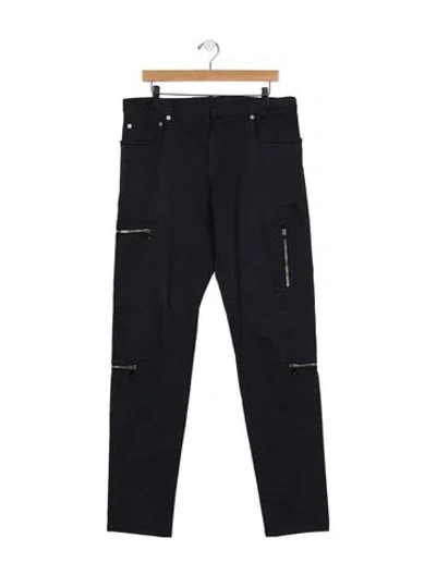 Pre-owned Dior Cargo Pants In Blue